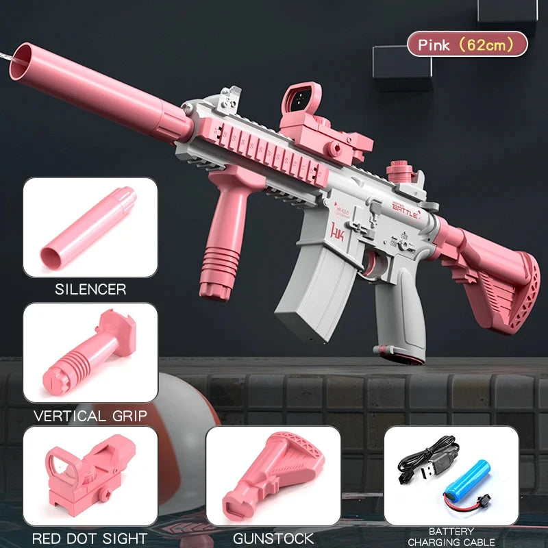 M416 Pistolet à eau entièrement automatique